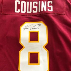 Authentic Signed Redskins Jersey